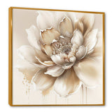 Blooming Beige Floral Design III