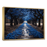 Monochrome Yellow And Grey Tree Symphony XI - Landscapes Canvas Wall Art