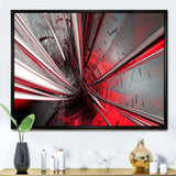 Fractal Deep into Middle - Modern Living Room Wall Decor