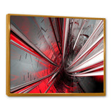 Fractal Deep into Middle - Modern Living Room Wall Decor
