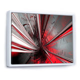 Fractal Deep into Middle - Modern Living Room Wall Decor