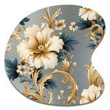 Vintage Ornamental Frames Victorian Pattern - Asymmetric Metal Wall Art