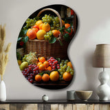 Paris Parisian Market Colors II - Asymmetric Metal Wall Art