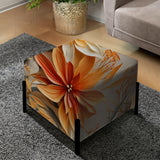 Tropical Paradise Botanical Paradise - Upholstered Cottage Vanity Stool
