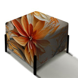 Tropical Paradise Botanical Paradise - Upholstered Cottage Vanity Stool