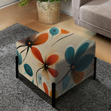 Midcentury Modern Revival - Upholstered Eclectic Modern Vanity Stool