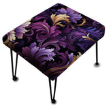Deep Purple Royal Ragdolls - Upholstered Bohemian Vanity Stool