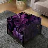 Deep Purple Royal Ragdolls - Upholstered Bohemian Vanity Stool