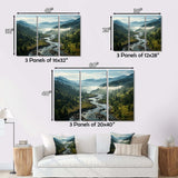 USA Great Smoky Mountains Landscape III - Canvas Wall Art Sets