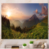 MountaIn Peak During Sunset