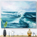 Wild Blue Ocean Waves II