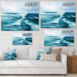 Wild Blue Ocean Waves II