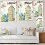 Vintage Floral Birdcage II