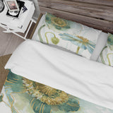 My Greenhouse Cottage Flowers II - Cottage Duvet Cover Set