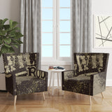 Designart 'Wild west rodeo' Farmhouse Contemporary Accent Chair