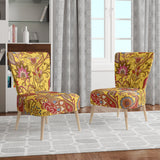 Designart 'Pattern in Ethnic Traditional Style' Bohemian & Electic Accent Chair