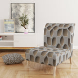 Designart 'Abstract Pattern' Scandinavian Accent Chair