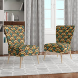 Designart 'Deco Pattern' Patterned Accent Chair