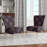 Designart 'Quilted pattern' Mid-Century Accent Chair
