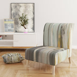 Designart 'Silver and Yellow Birch Forest' Cottage Accent Chair