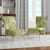 Designart 'Tropical Canopy II Green' Traditional Accent Chair