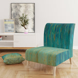Designart 'Rain Abstract Panel' Modern Accent Chair
