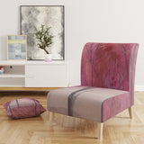 Designart 'Shabby Pink Under the Trees' Shabby Chic Accent Chair