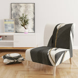 Designart 'Gold Glamour Circle IV' Glam Accent Chair