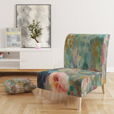 Designart 'Flower Shower III' Farmhouse Accent Chair