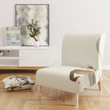 Designart 'Gold Glam Squares III' Modern Accent Chair