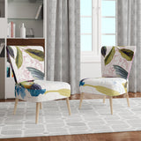 Designart 'Spring Nectar Square II' Traditional Accent Chair
