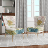 Designart 'Vintage Floral Birdcage II' Traditional Accent Chair
