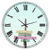 4 Thruths Of Life - Oversized Cottage Wall Clock