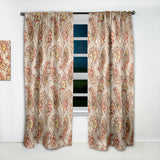 Designart 'Autumn Pattern' Bohemian & Eclectic Curtain Panel