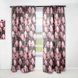 Designart 'Colorful Flamingo' Tropical Curtain Panel