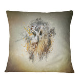 Large Gracing Owl - Animal Throw Pillow