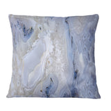 Agate Stone Background - Abstract Throw Pillow