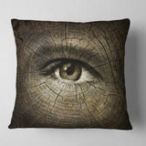 Aging Eyes - Abstract Throw Pillow