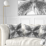 Fractal 3D Magical Depth - Contemporary Throw Pillow