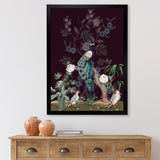 Chinoiserie With Birds and Peonies V