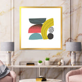 Colorful Geometric Abstract Art Collage II