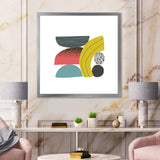 Colorful Geometric Abstract Art Collage II