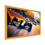 Racing car in Monaco GP VIII