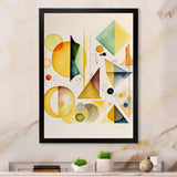 Yellow Multi Shape Abstract I