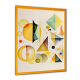 Yellow Multi Shape Abstract I