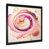 Pink Liquid Swirl