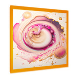 Pink Liquid Swirl