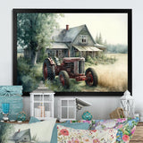 Tractor In Barn I