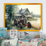 Tractor In Barn I