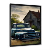 Old American Truck In Barn I